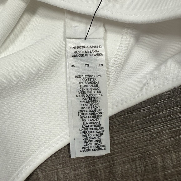 Nike Women's Victory Shape Bra High Support White Size XL‎ 548545 NEW - Picture 6 of 6